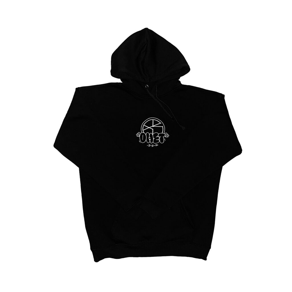 Black Ohet Mascot Hoodie