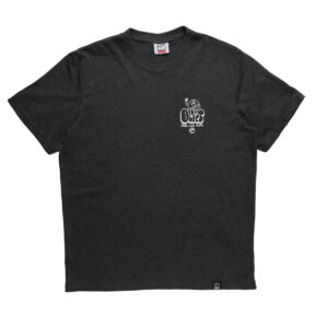 grey t-shirt with power to the people print – ohet clothing