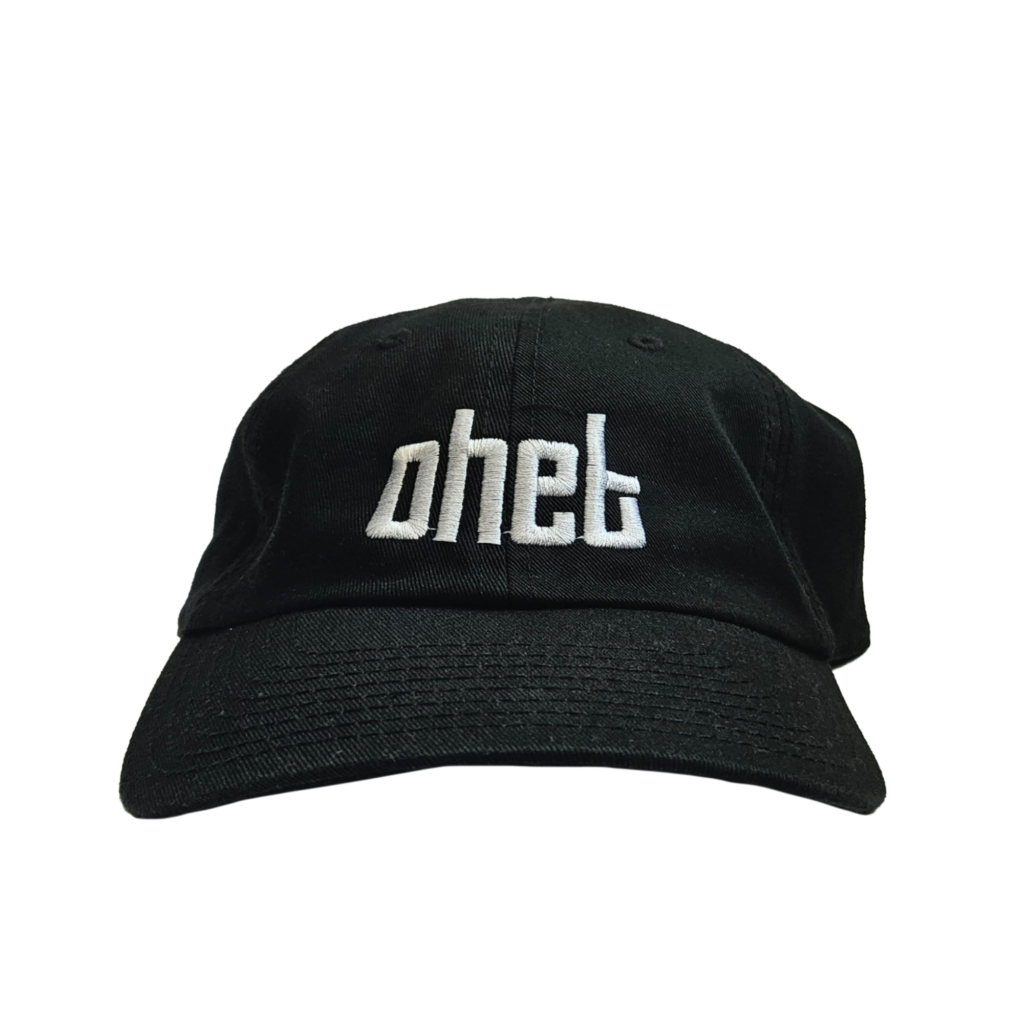 Black Ohet Minimal Cap