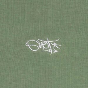Streetwear Green tshirt with Tag Design