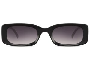 Recycled-Black-sunglasses-Ohet-Void-Front