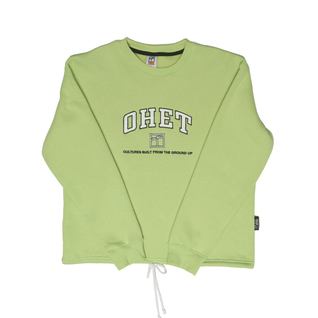 Lime Crewneck College