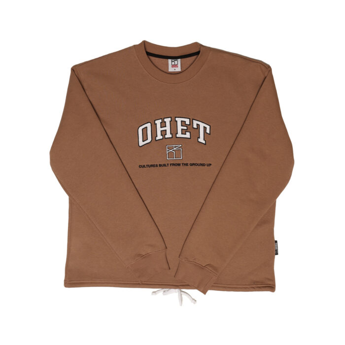 Teddy Bear Brown Crewneck College