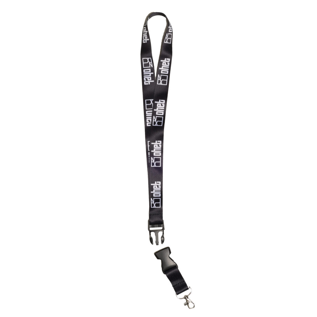 Black Ohet Quick Release Lanyard Clip
