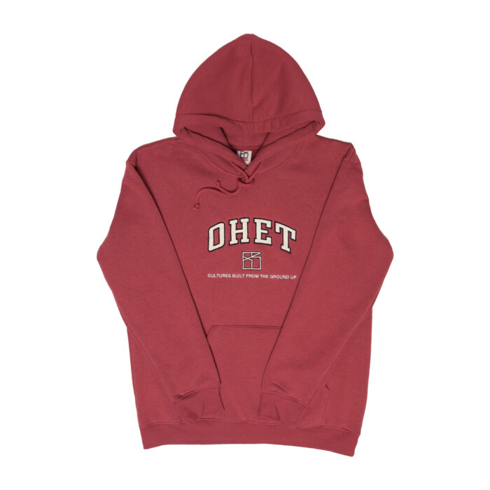 Wine Red Hoodie College