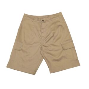 Beige Cargo Shorts