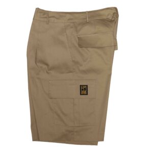 Beige Cargo Shorts details