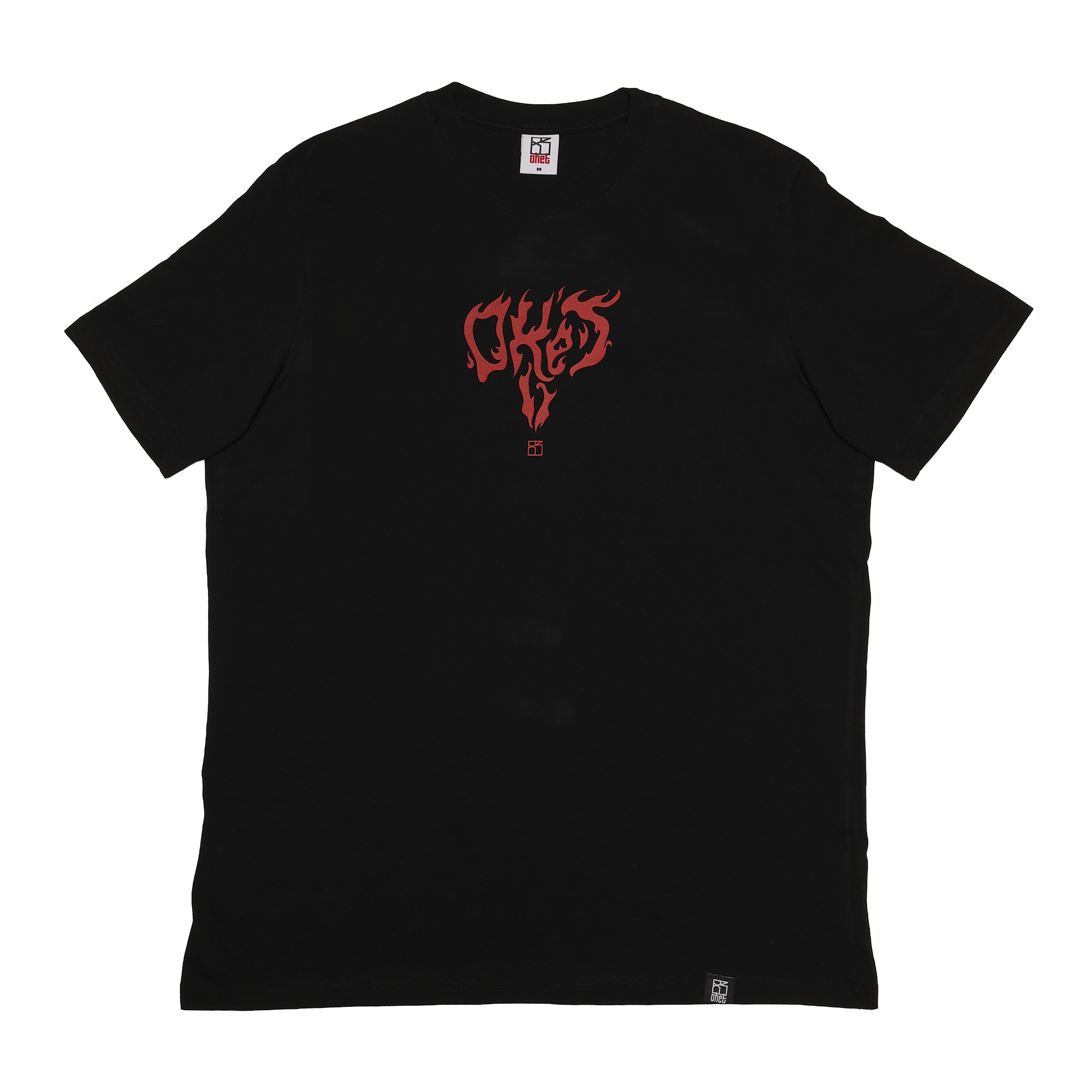Black T-shirt Flames
