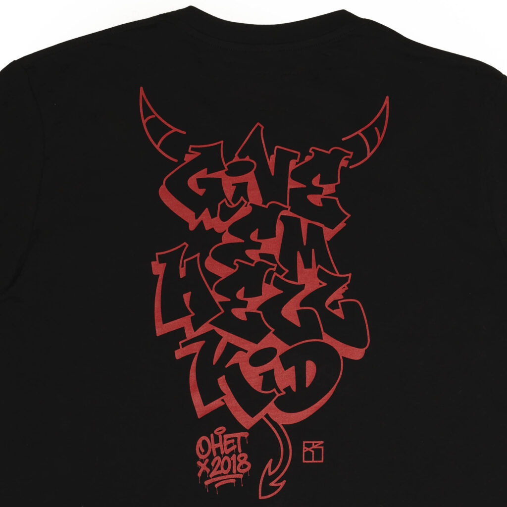 Black T-shirt Straight to Hell