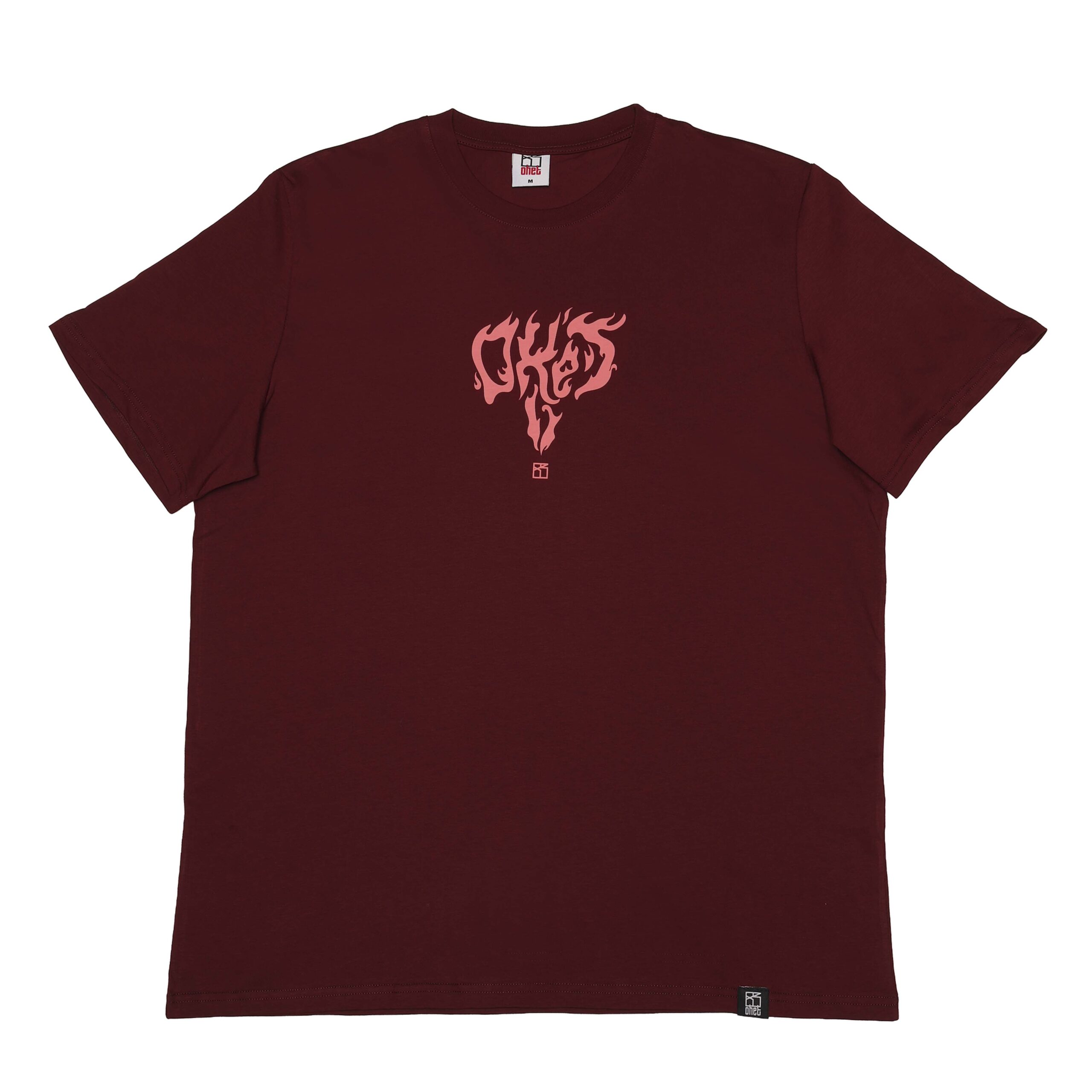 Bordeaux T-shirt Flames