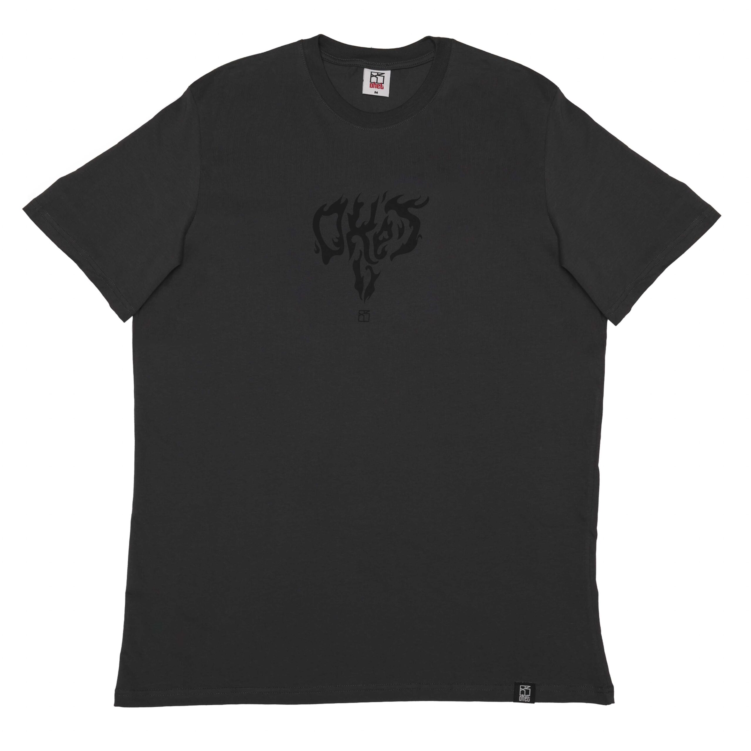 Grey T-shirt Flames