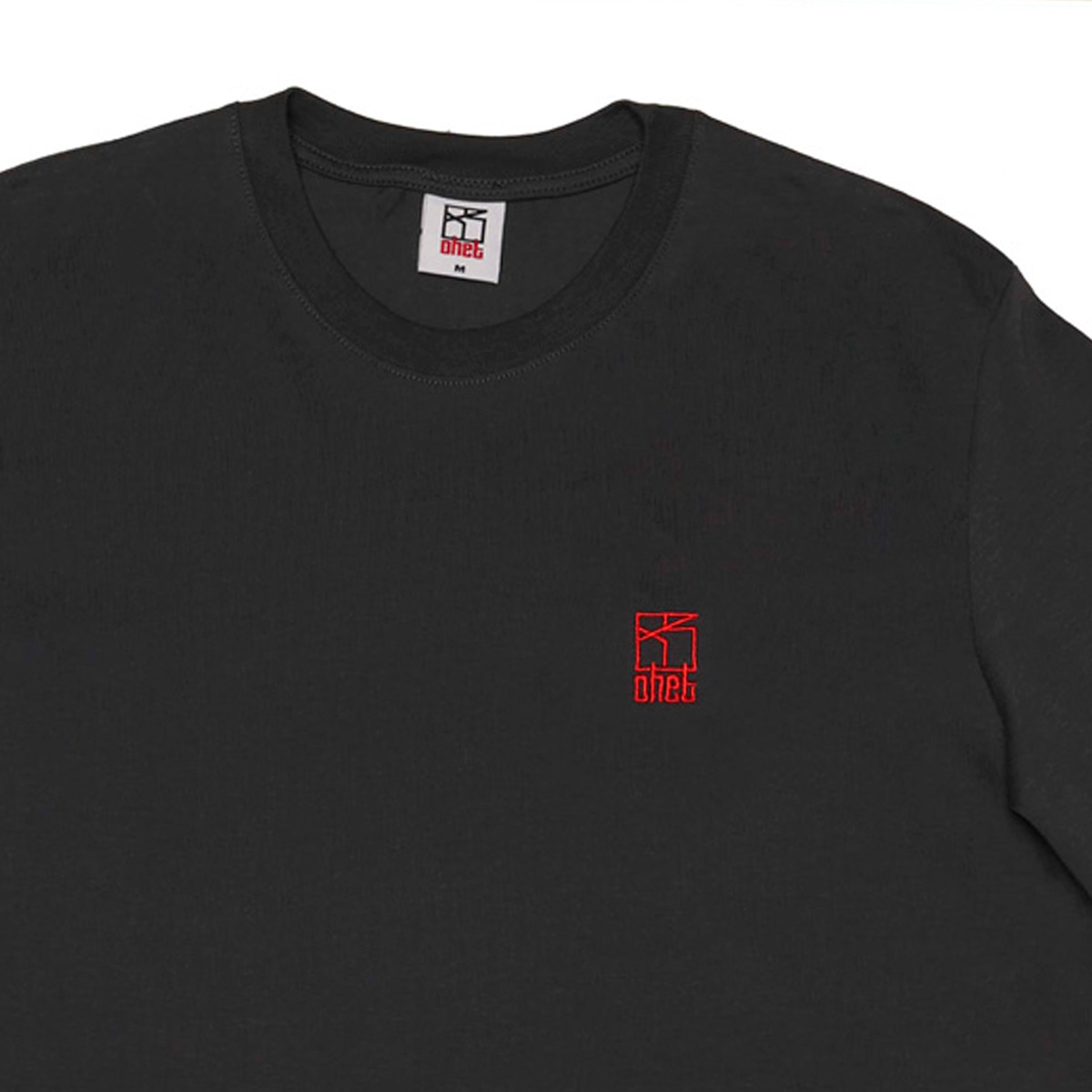 Grey T-shirt Logo details