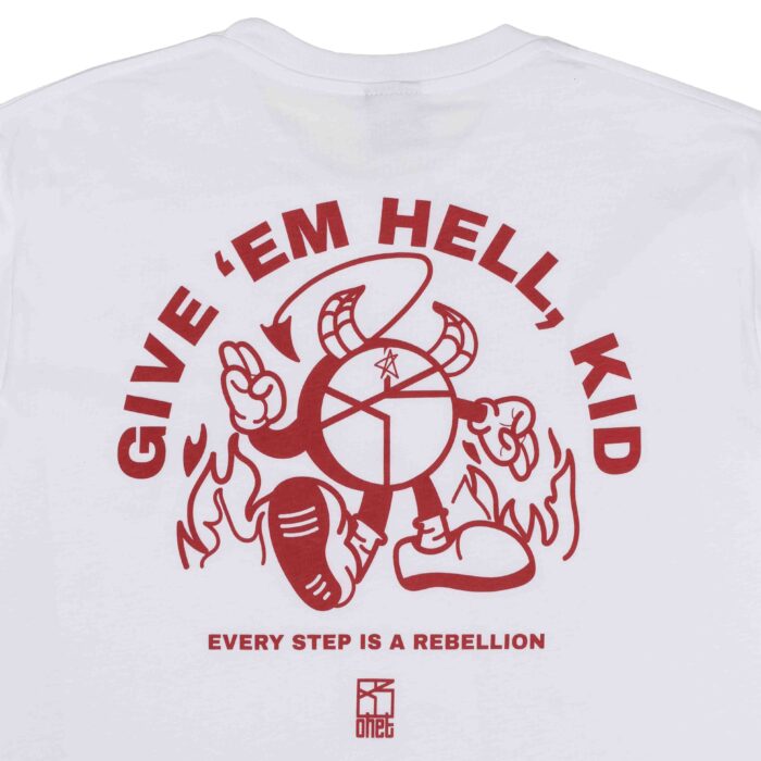 White T-shirt Givem Hell