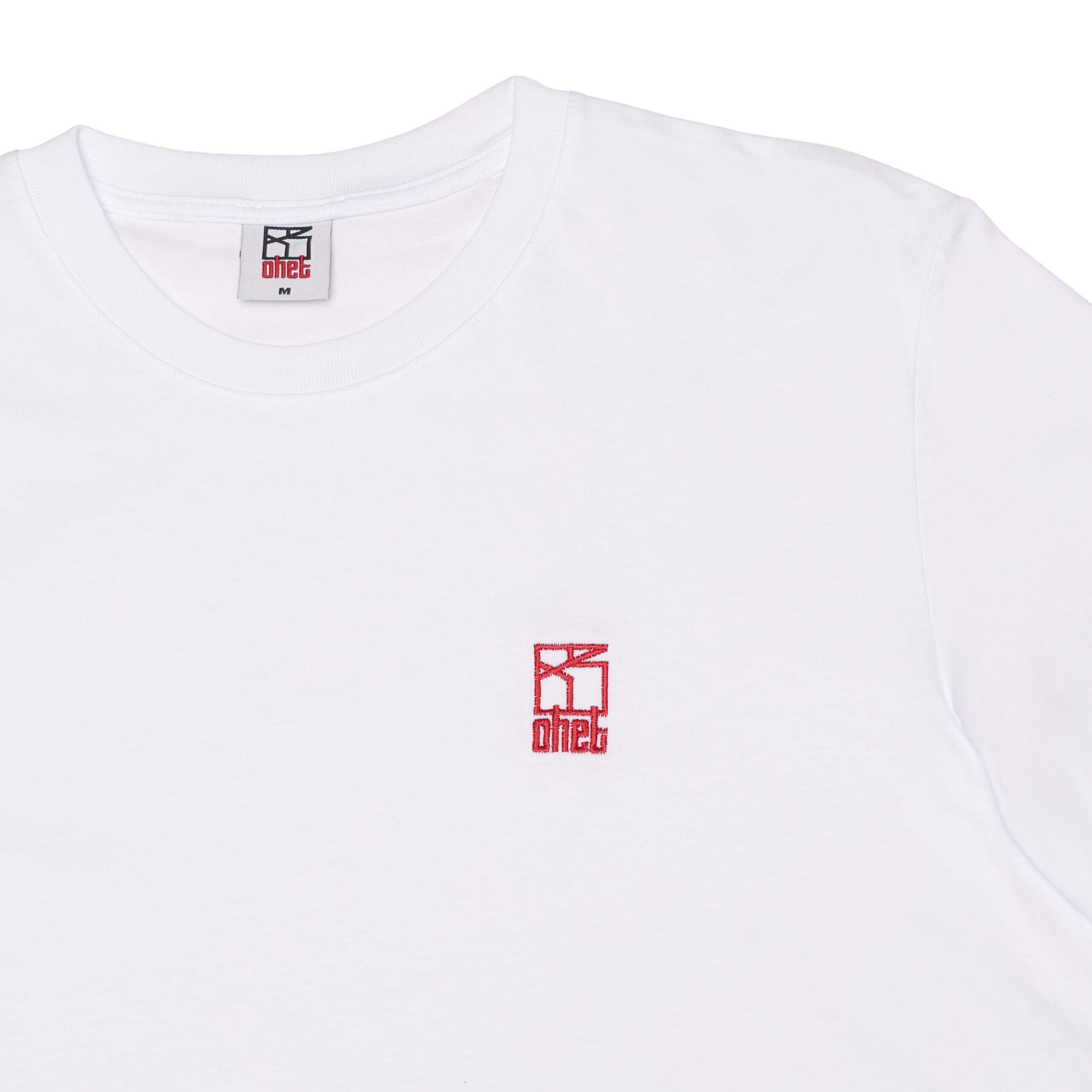 White T-shirt Ohet Logo details