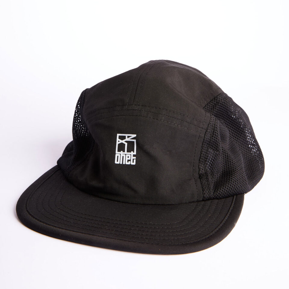 Black Dry-Fit 5 Panel Cap Ohet