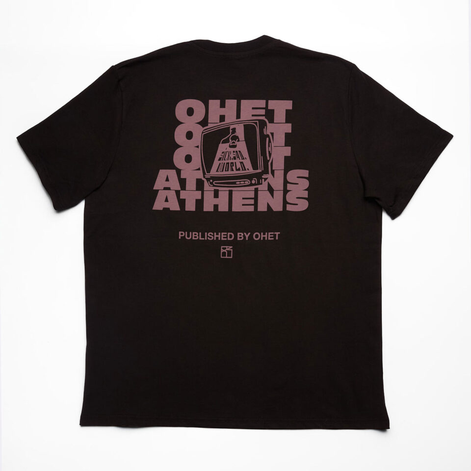Black T-shirt Ohet Tv