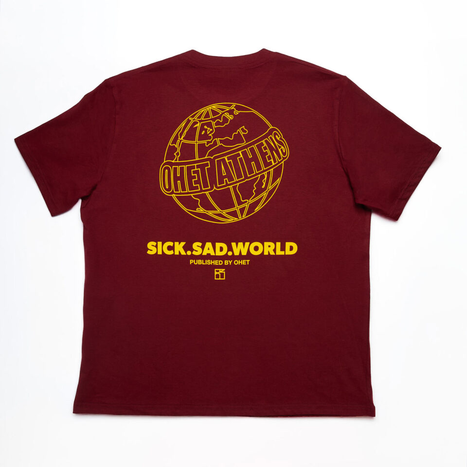 Bordeaux T-shirt Ohet Planet