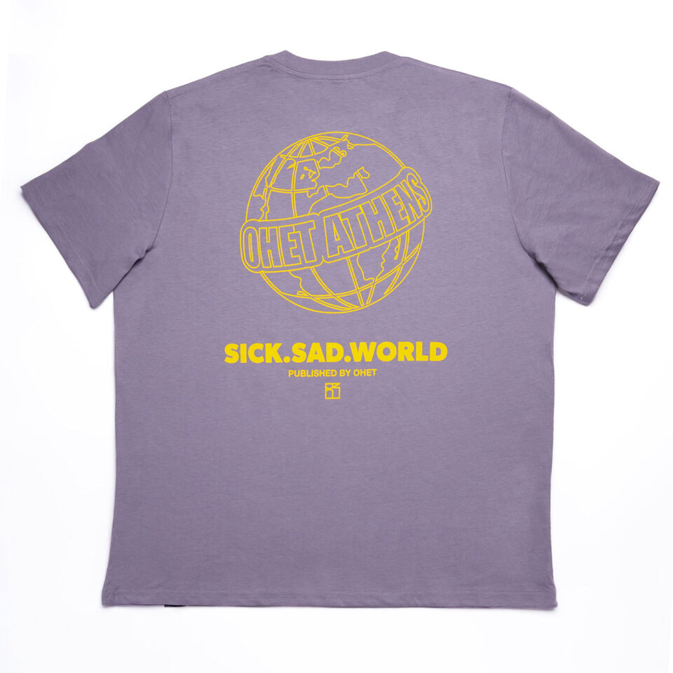 Dark Lilac T-shirt Ohet Planet