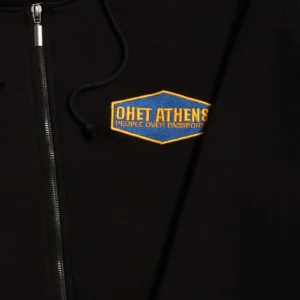 Black Zip Hoodie Patch_Details