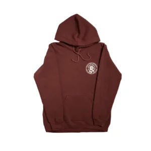 Brown Hoodie People over Passports