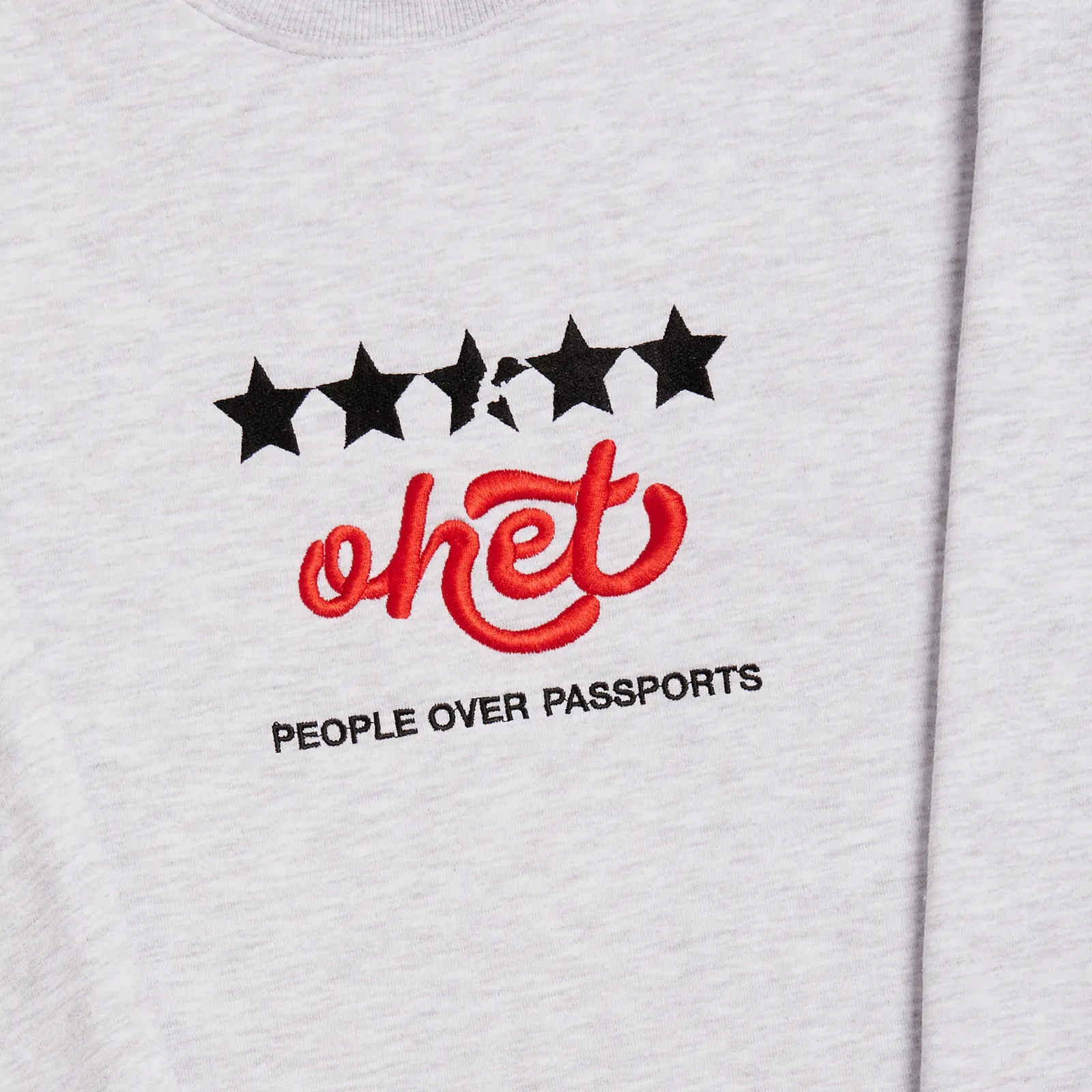 Light Grey Crewneck Sweatshirt 4,5 Stars