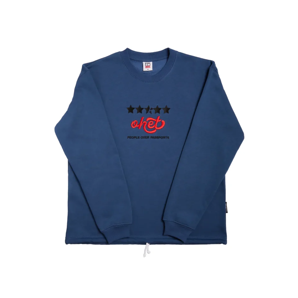 Navy Crewneck Sweatshirt 4,5 Stars