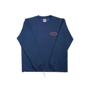 Navy Crewneck Sweatshirt Nametag