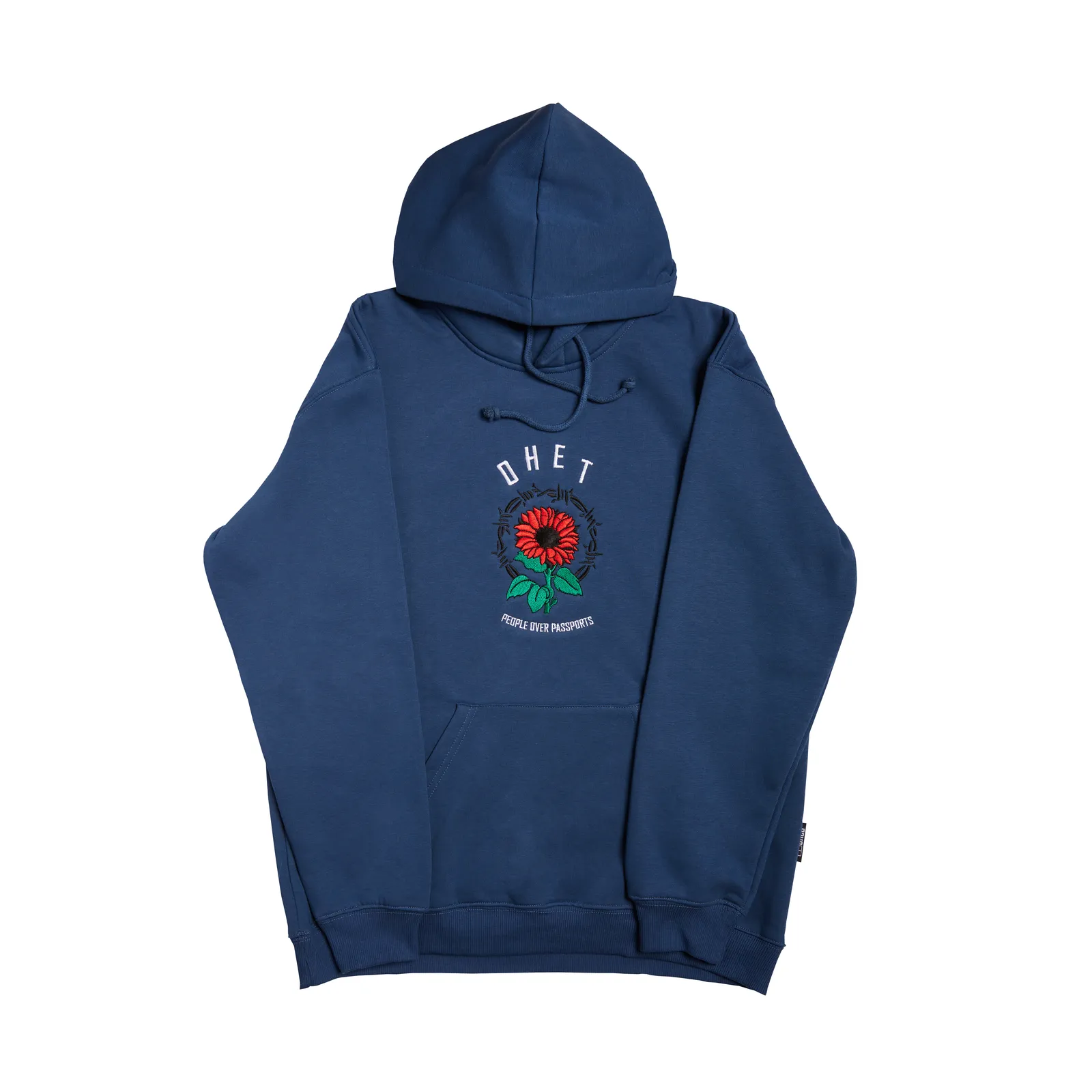 Navy Hoodie Sunflower